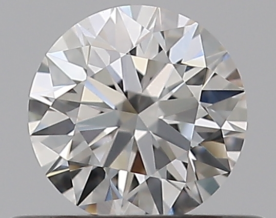 0.37 CaratF-VVS2 EX Cut Round Diamond