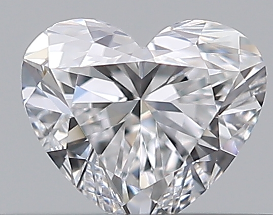 0.31 CaratD-VVS2 - Cut Heart Diamond