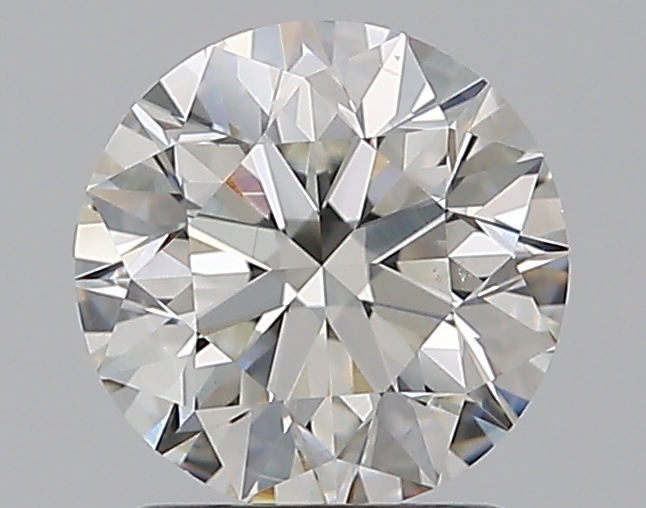 1.5 CaratH-VS2 EX Cut Round Diamond
