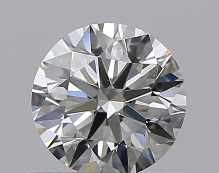 0.5 CaratJ-VS1 EX Cut Round Diamond