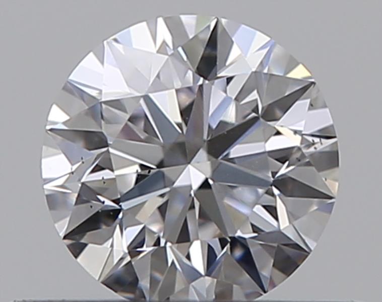 0.33 CaratD-SI1 EX Cut Round Diamond