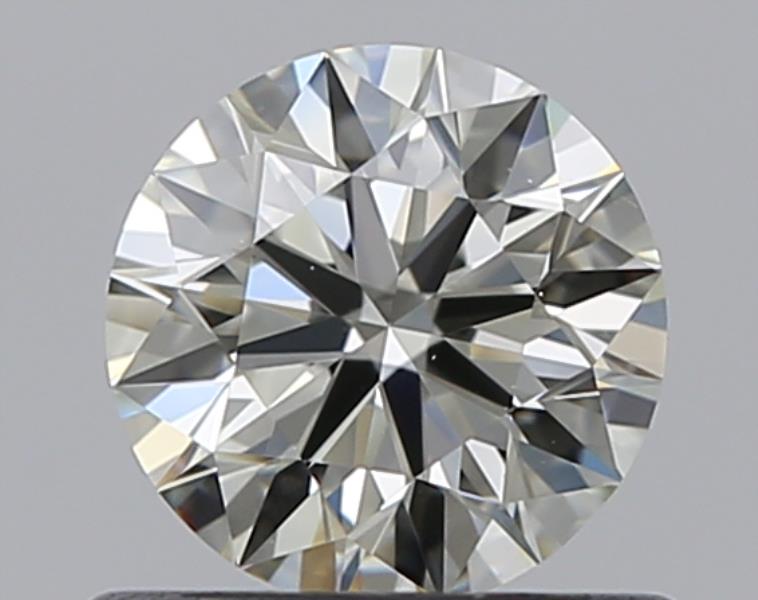 0.54 CaratL-VVS1 EX Cut Round Diamond