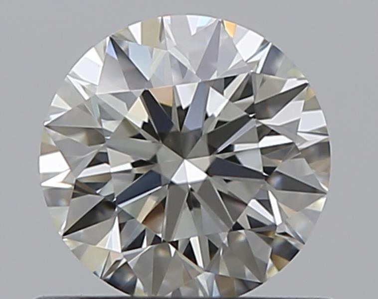 0.54 CaratJ-VVS2 EX Cut Round Diamond
