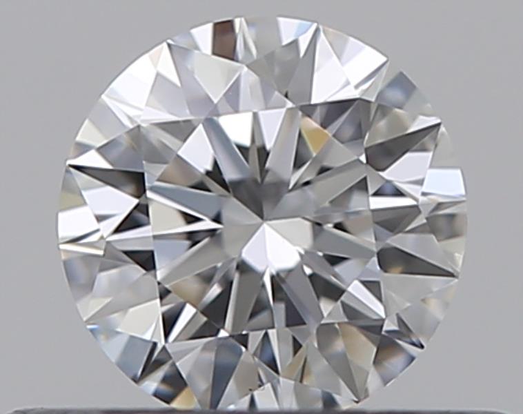 0.31 CaratE-VVS2 EX Cut Round Diamond