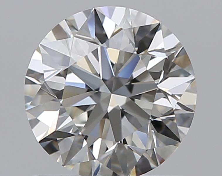 0.78 CaratH-VVS2 EX Cut Round Diamond