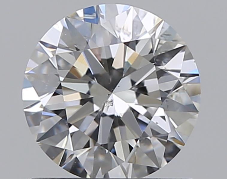 0.72 CaratF-SI2 EX Cut Round Diamond