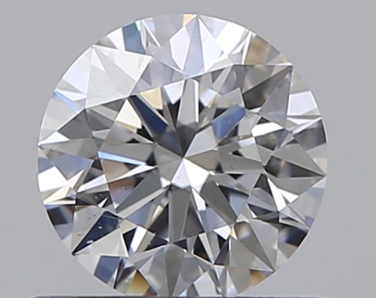 0.52 CaratF-VS2 EX Cut Round Diamond