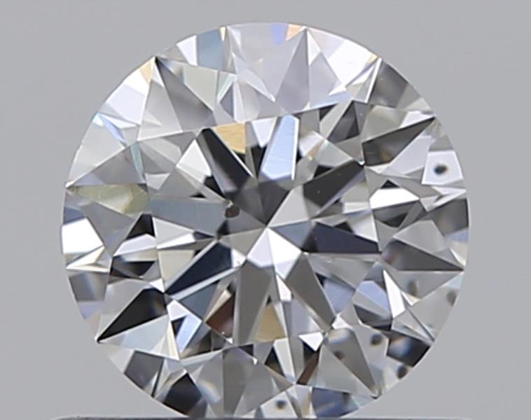 0.51 CaratD-SI1 EX Cut Round Diamond