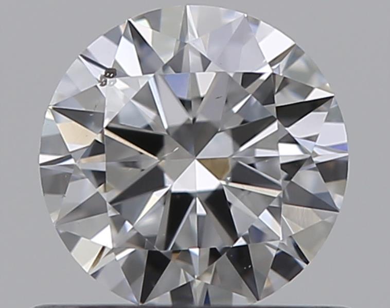 0.5 CaratD-SI1 EX Cut Round Diamond