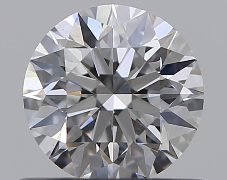 0.5 CaratD-SI1 EX Cut Round Diamond