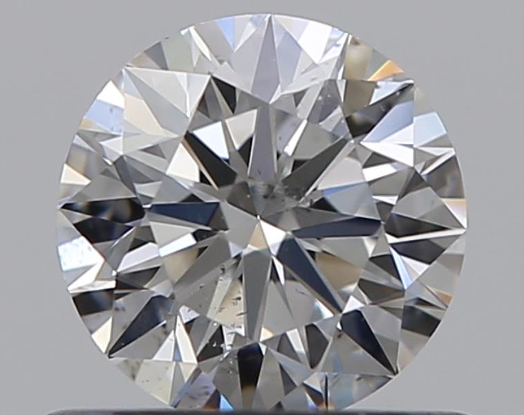 0.52 CaratE-SI1 EX Cut Round Diamond