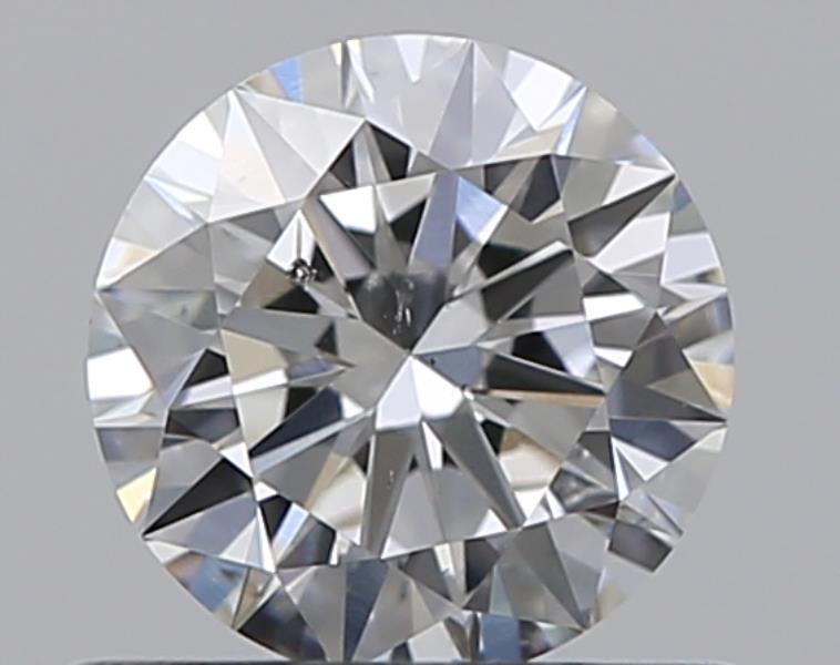 0.51 CaratE-SI1 EX Cut Round Diamond