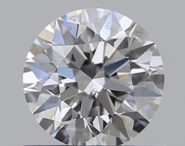 0.51 CaratE-SI1 EX Cut Round Diamond