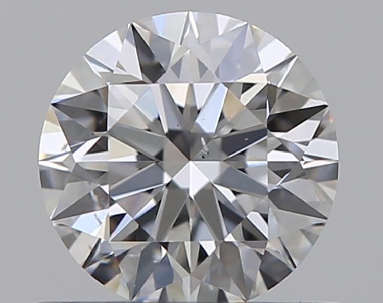 0.52 CaratF-SI1 EX Cut Round Diamond