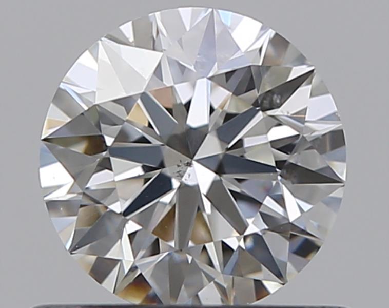 0.52 CaratF-SI1 EX Cut Round Diamond