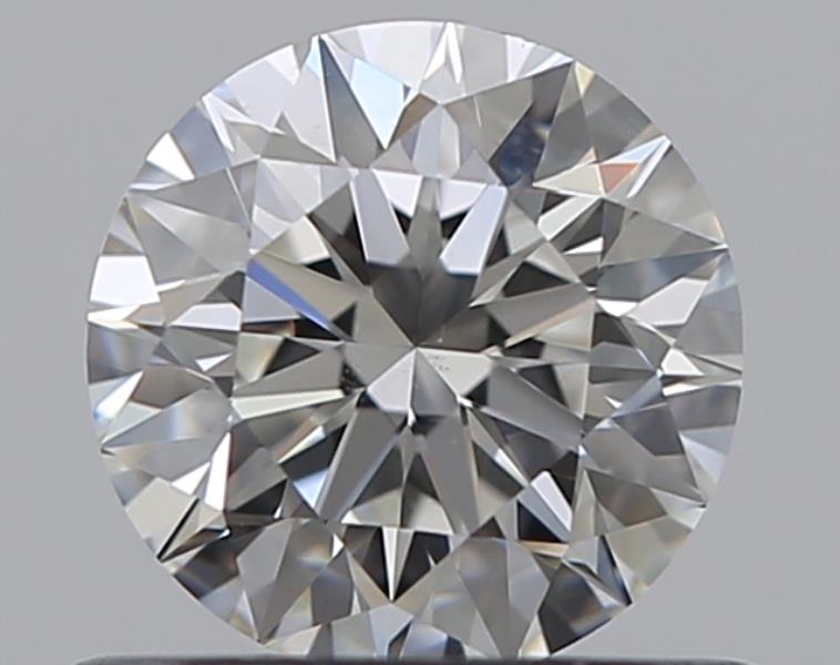0.53 CaratG-SI1 EX Cut Round Diamond