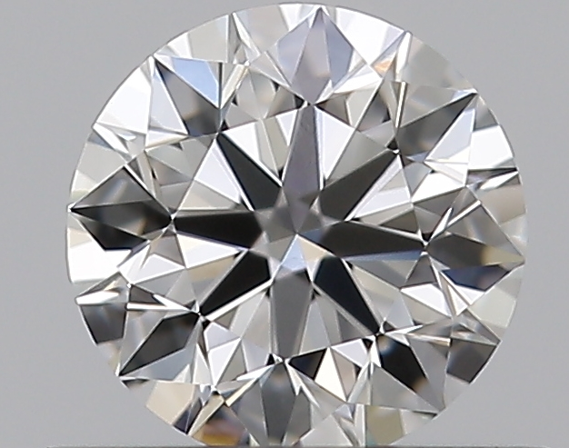 0.43 CaratD-VVS2 EX Cut Round Diamond