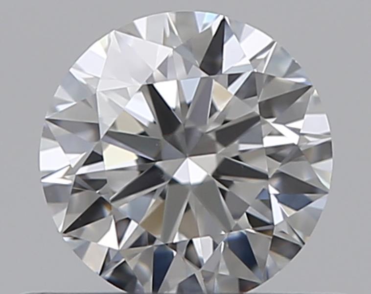 0.4 CaratD-VVS2 EX Cut Round Diamond