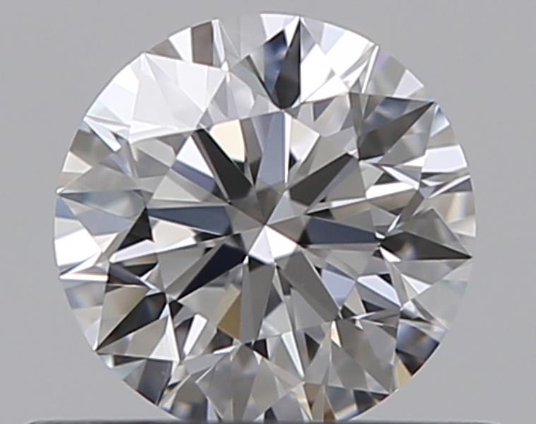 0.4 CaratD-VVS2 EX Cut Round Diamond