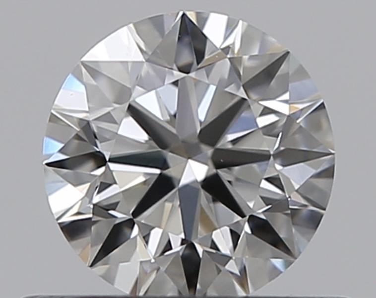 0.4 CaratF-VVS2 EX Cut Round Diamond