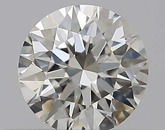 0.33 CaratJ-VVS1 EX Cut Round Diamond