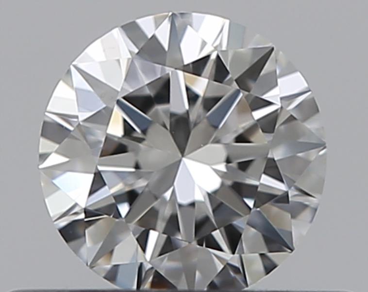 0.32 CaratF-VVS2 EX Cut Round Diamond