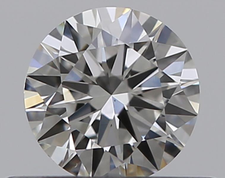 0.33 CaratI-VS1 EX Cut Round Diamond