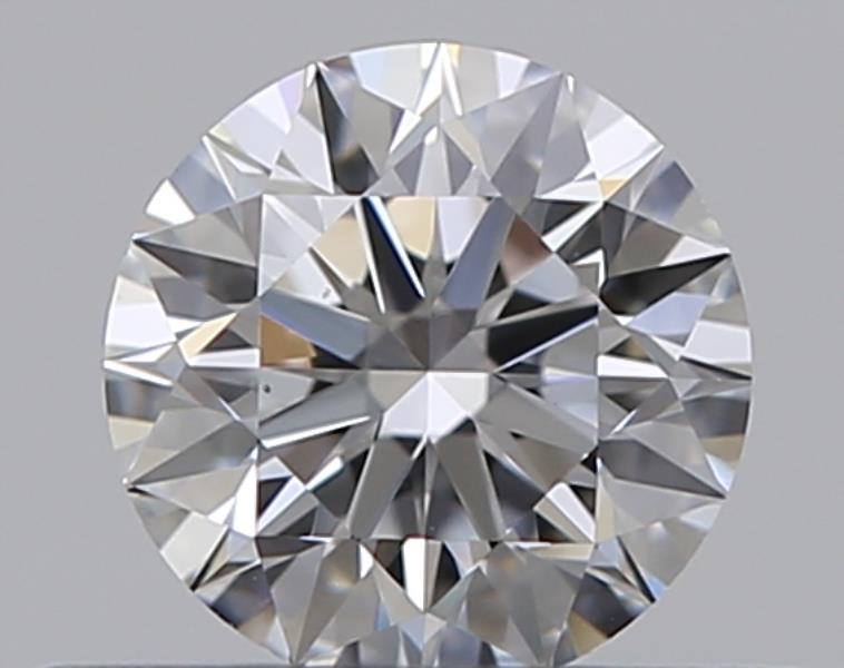 0.33 CaratD-VS2 EX Cut Round Diamond
