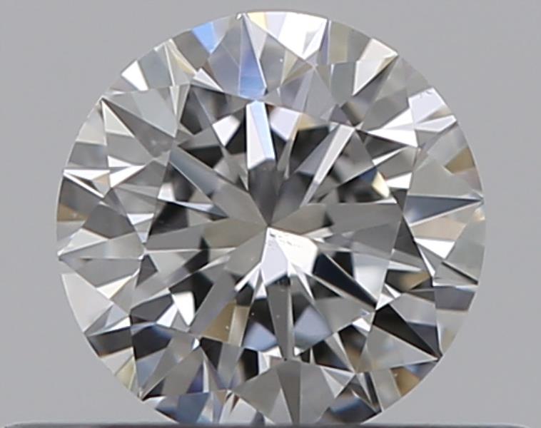 0.31 CaratF-VS2 EX Cut Round Diamond
