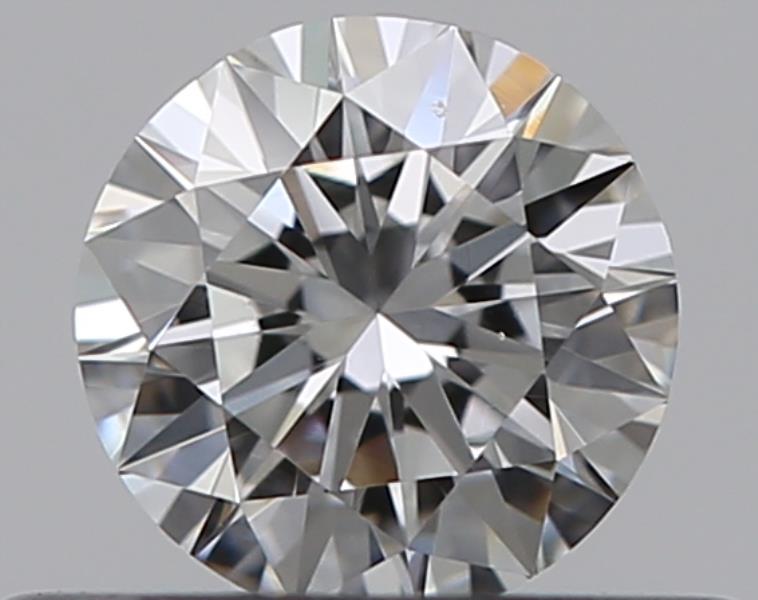 0.31 CaratF-VS2 EX Cut Round Diamond