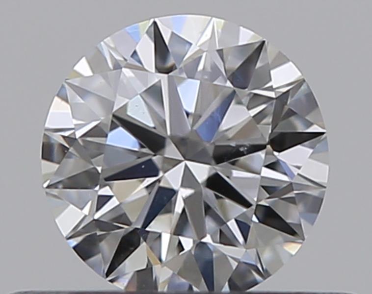 0.33 CaratD-SI1 EX Cut Round Diamond