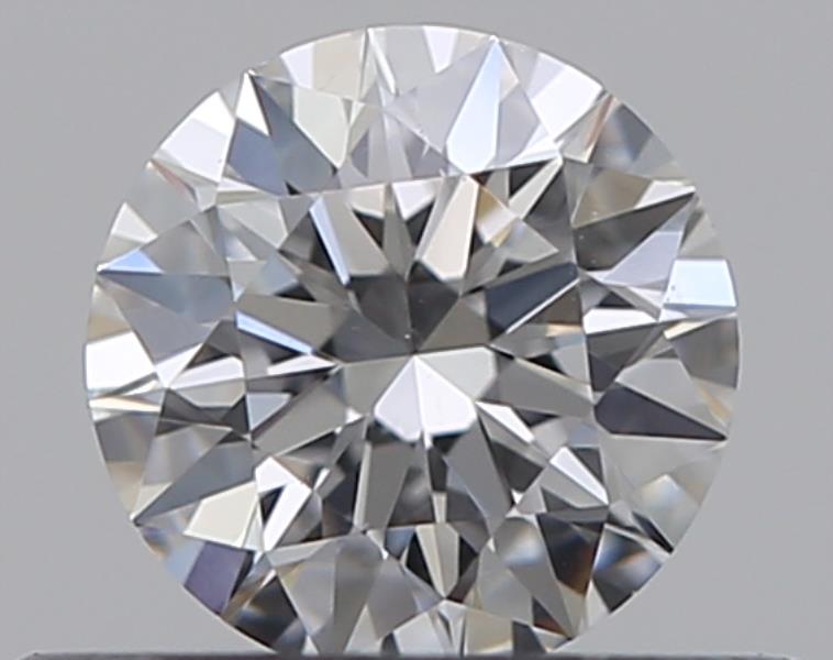 0.33 CaratD-SI1 EX Cut Round Diamond