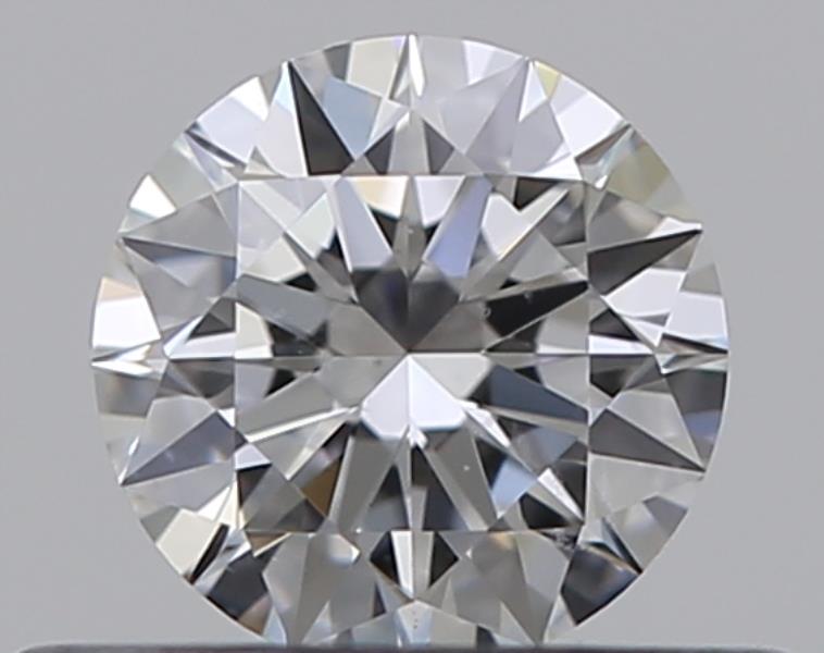 0.32 CaratD-SI1 EX Cut Round Diamond