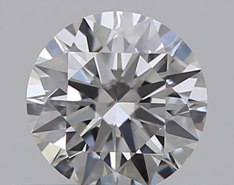 0.32 CaratF-SI1 EX Cut Round Diamond