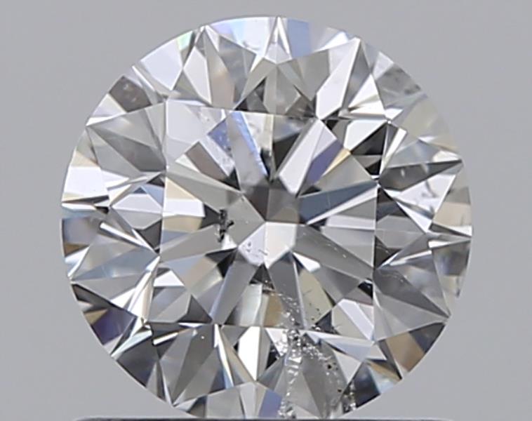 0.75 CaratE-SI2 EX Cut Round Diamond