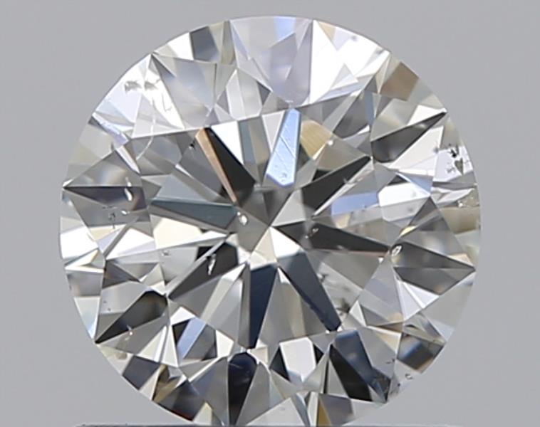 0.71 CaratH-SI2 EX Cut Round Diamond