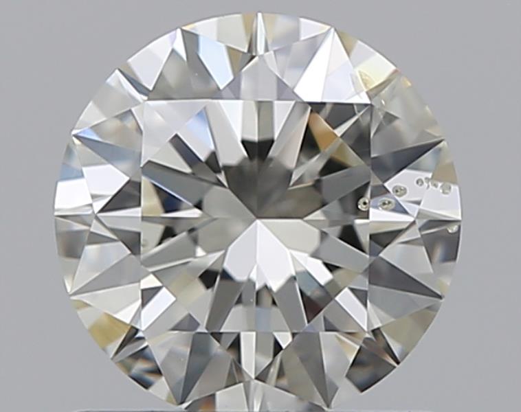 0.75 CaratH-SI2 EX Cut Round Diamond