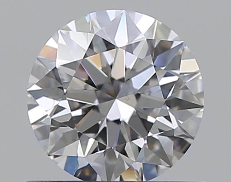 0.52 CaratE-VS2 EX Cut Round Diamond