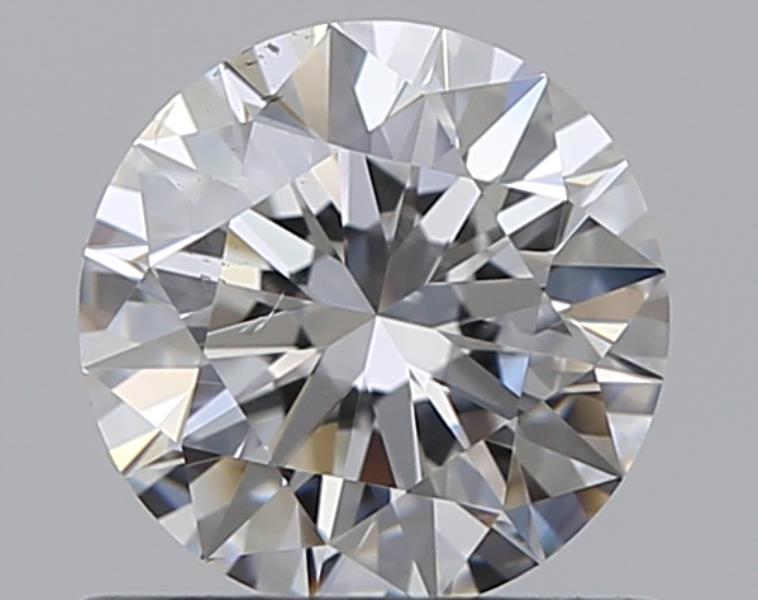 0.61 CaratE-SI1 EX Cut Round Diamond