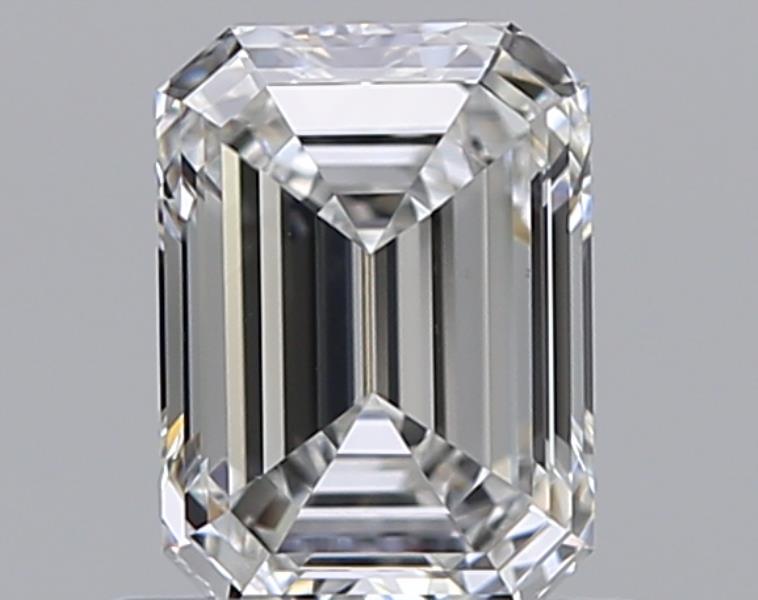 0.62 CaratF-VS1 - Cut Emerald Diamond