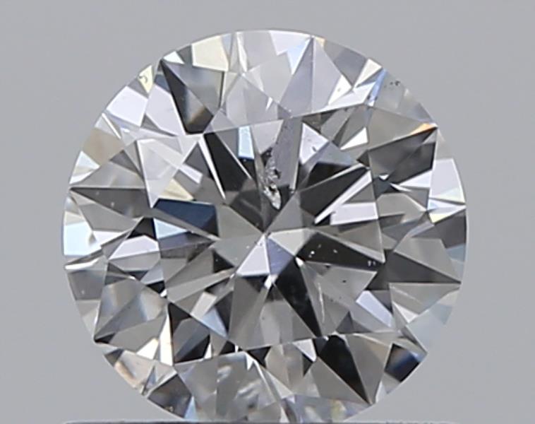 0.57 CaratE-I1 EX Cut Round Diamond