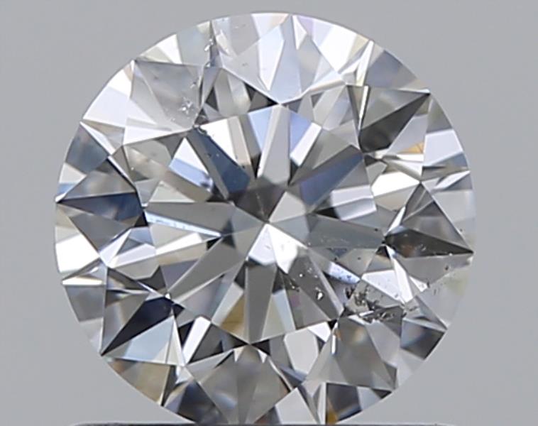 0.76 CaratD-SI2 EX Cut Round Diamond