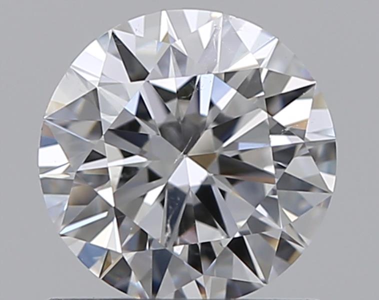 0.7 CaratE-SI2 EX Cut Round Diamond