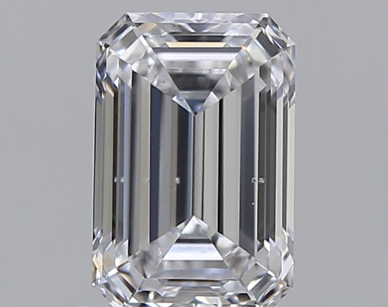 0.7 CaratD-SI1 - Cut Emerald Diamond