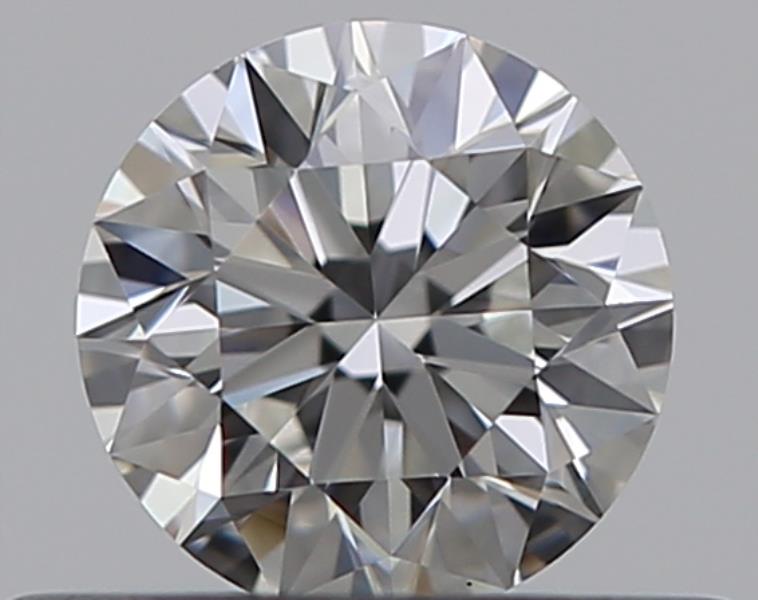 0.33 CaratF-VS1 EX Cut Round Diamond