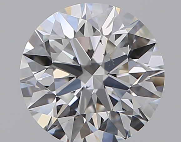 0.63 CaratF-SI1 EX Cut Round Diamond