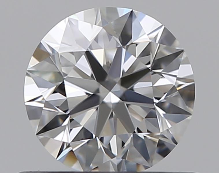 0.5 CaratD-VVS2 EX Cut Round Diamond