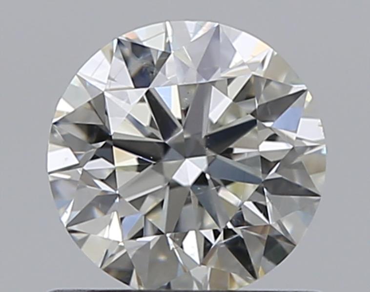 0.6 CaratK-SI2 EX Cut Round Diamond