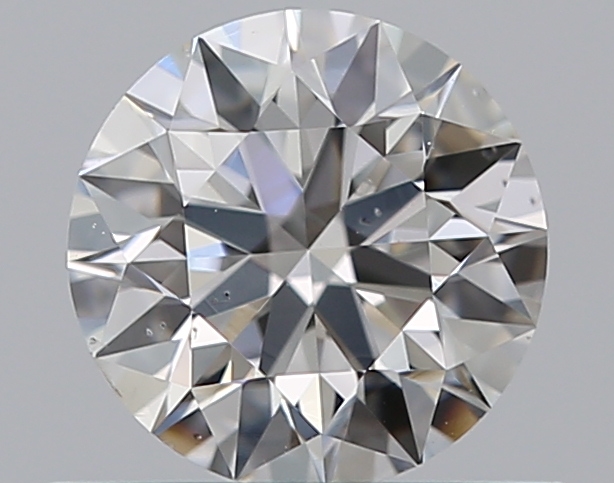 0.6 CaratF-SI1 EX Cut Round Diamond