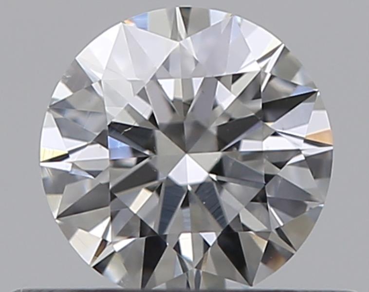 0.33 CaratF-SI1 EX Cut Round Diamond